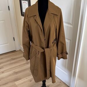 Nordstrom Tan/Brown Belted Trench Coat